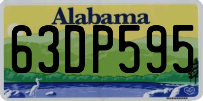 AL license plate 63DP595