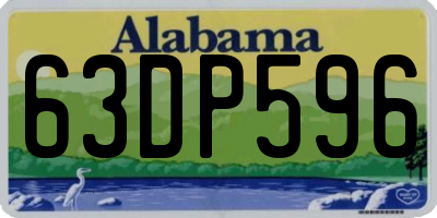 AL license plate 63DP596