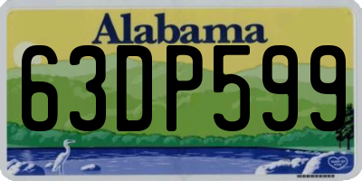 AL license plate 63DP599