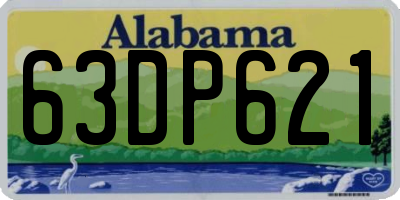 AL license plate 63DP621