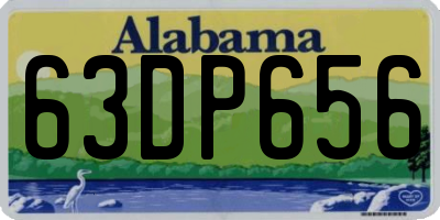 AL license plate 63DP656