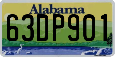 AL license plate 63DP901