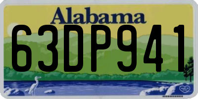 AL license plate 63DP941