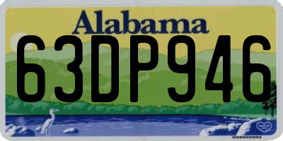 AL license plate 63DP946