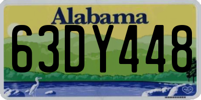 AL license plate 63DY448