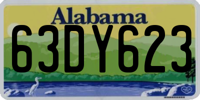 AL license plate 63DY623