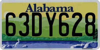 AL license plate 63DY628