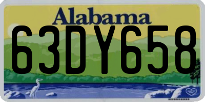 AL license plate 63DY658