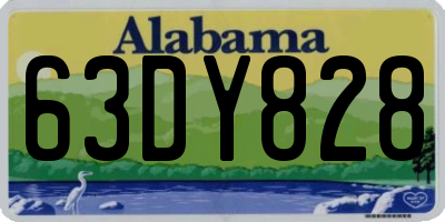 AL license plate 63DY828