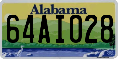 AL license plate 64AI028