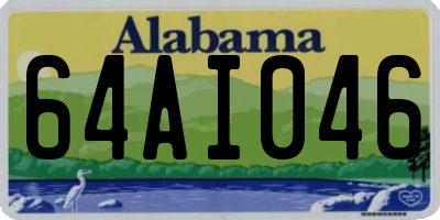 AL license plate 64AI046