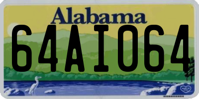 AL license plate 64AI064