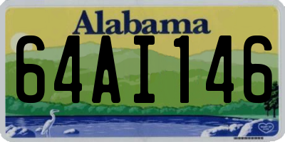 AL license plate 64AI146