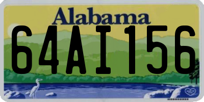 AL license plate 64AI156