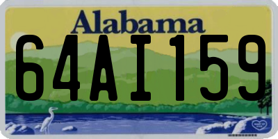 AL license plate 64AI159