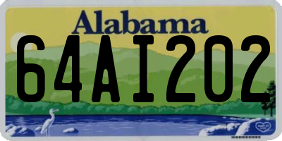 AL license plate 64AI202