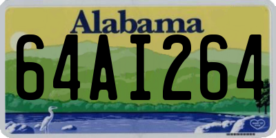 AL license plate 64AI264