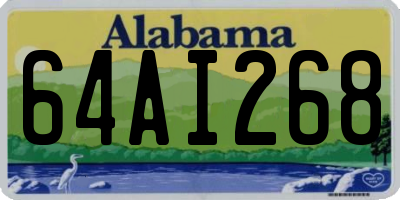 AL license plate 64AI268