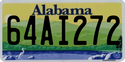 AL license plate 64AI272