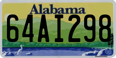 AL license plate 64AI298