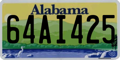 AL license plate 64AI425