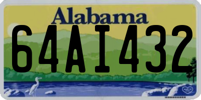 AL license plate 64AI432