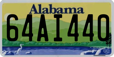 AL license plate 64AI440