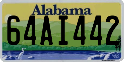AL license plate 64AI442