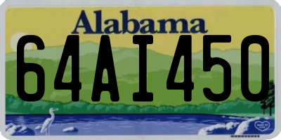 AL license plate 64AI450