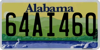 AL license plate 64AI460