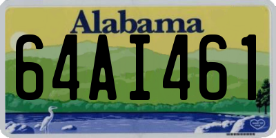 AL license plate 64AI461