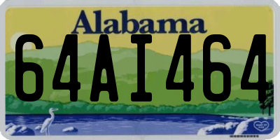 AL license plate 64AI464