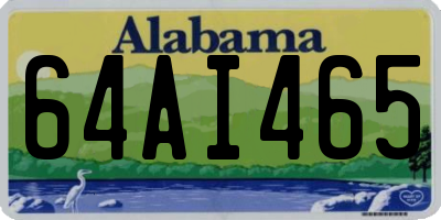 AL license plate 64AI465