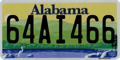 AL license plate 64AI466