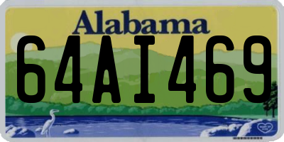 AL license plate 64AI469