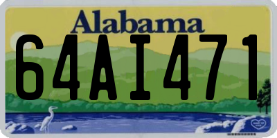 AL license plate 64AI471