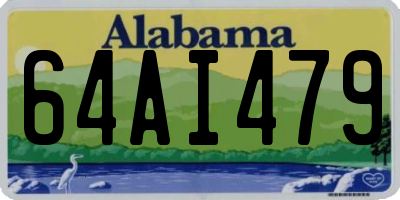 AL license plate 64AI479