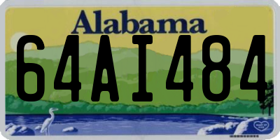 AL license plate 64AI484