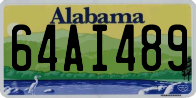 AL license plate 64AI489