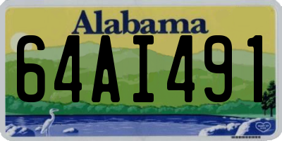 AL license plate 64AI491