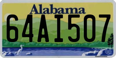 AL license plate 64AI507