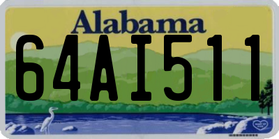 AL license plate 64AI511