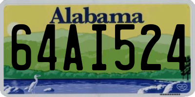 AL license plate 64AI524