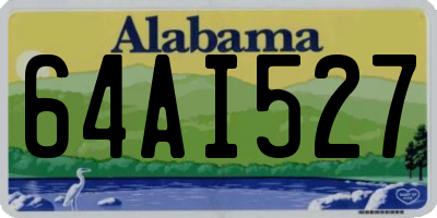 AL license plate 64AI527