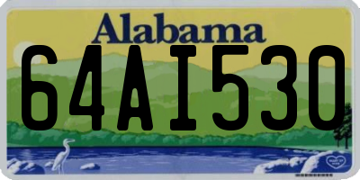 AL license plate 64AI530
