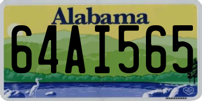 AL license plate 64AI565