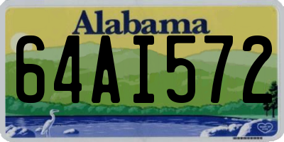 AL license plate 64AI572