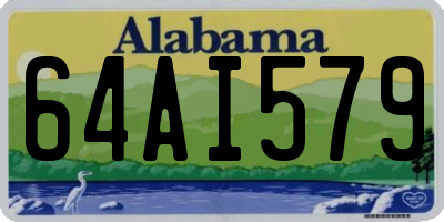 AL license plate 64AI579