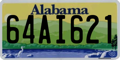 AL license plate 64AI621