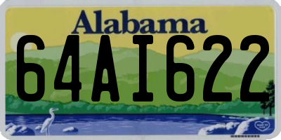 AL license plate 64AI622